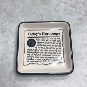 Urban Outfitters Horoscope Trinket Tray Dish